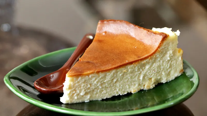 burnt cheesecake
